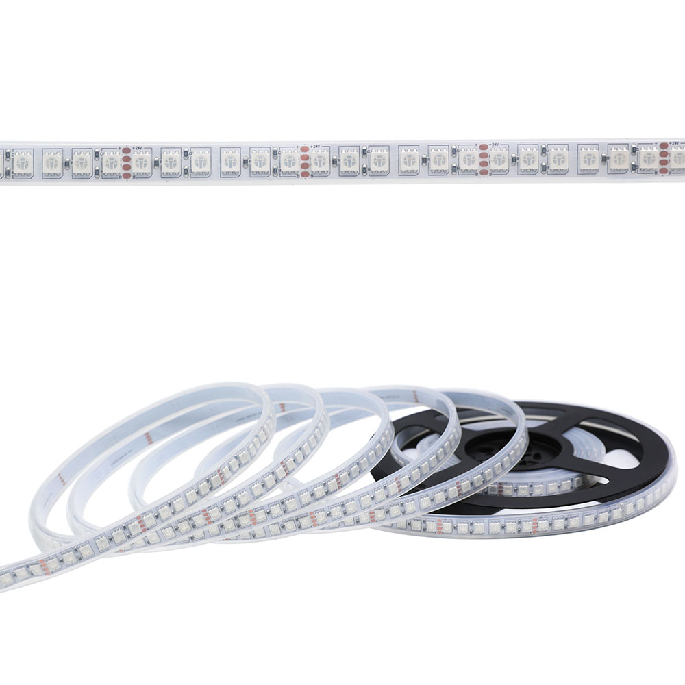 DC12/24V 5050SMD 16.4Ft 600LEDs Color Changing RGB LED Strip Lights DC12/24V 5050SMD 16.4Ft 600LEDs Color Changing RGB LED Strip Lights